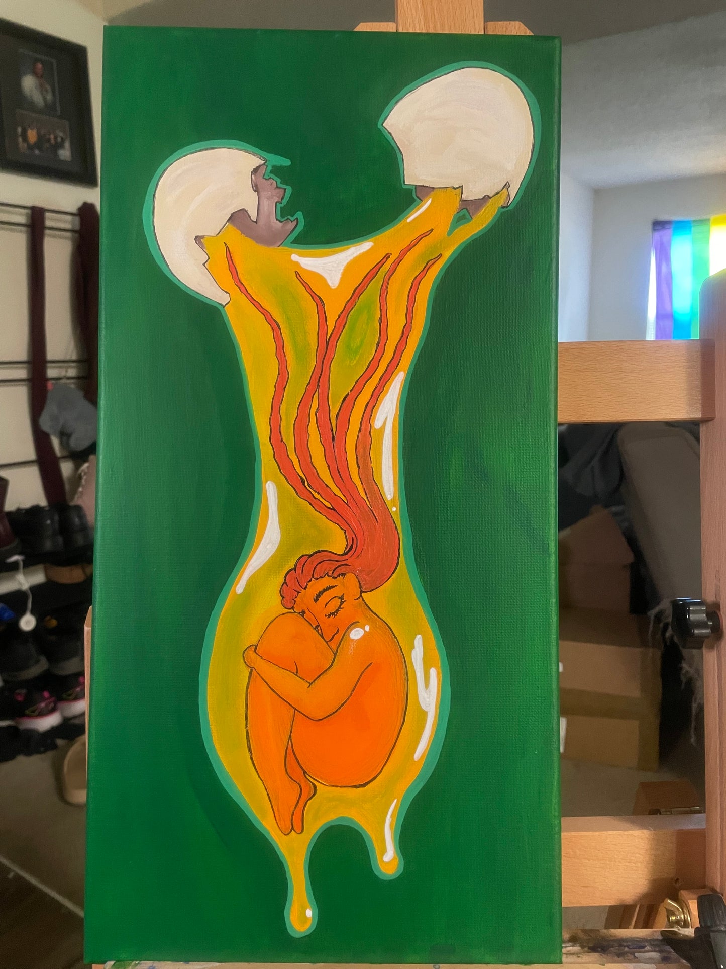 “Coming out of my shell”